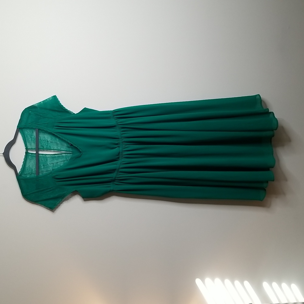 Torrid Green Dress 16